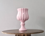 Vaso Cerâmico Rosa Bebê M  - imagem 1