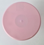 Boleira Rosa Plastico - imagem 2