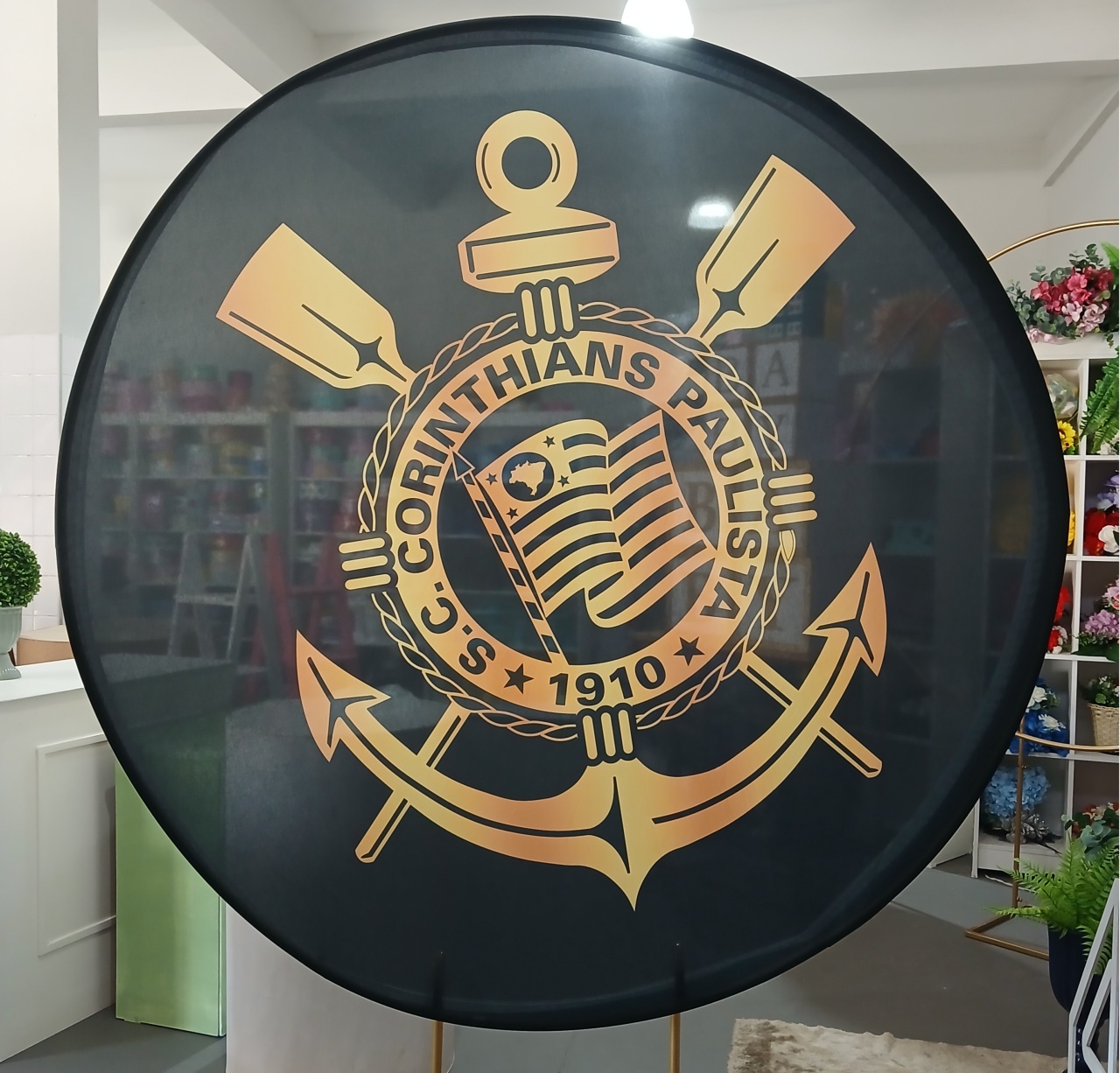 Painel Corinthians Dourado (1,50) - BEMDEFESTA