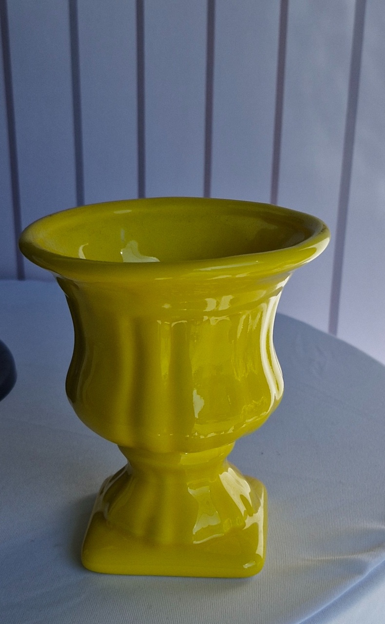 Vaso Grego Amarelo P - BEMDEFESTA