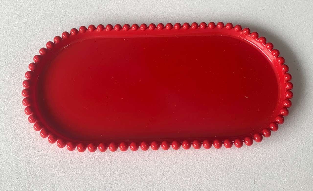 Prato Plástico Vermelho - BEMDEFESTA