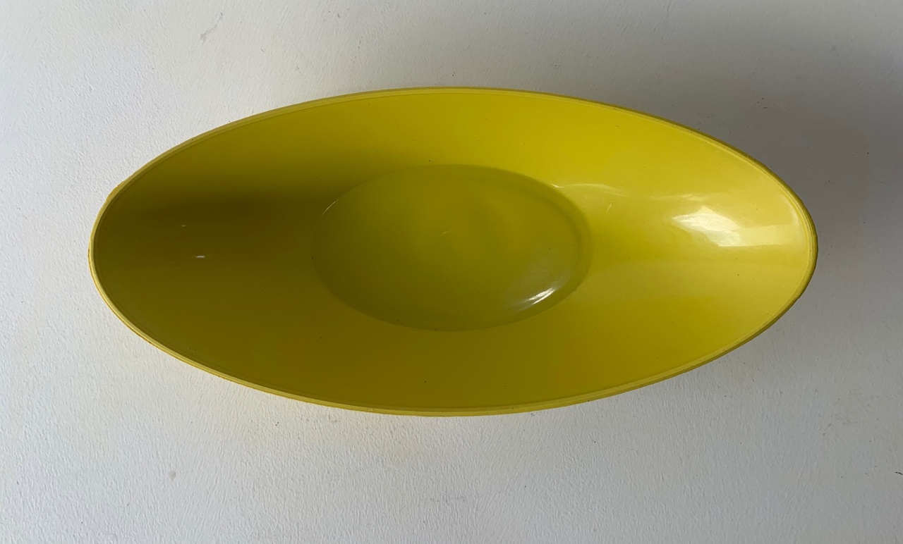 Prato Plástico Barco Amarelo - BEMDEFESTA
