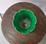 Vaso Cerâmico Tulipa Verde Bandeira G  - imagem 2