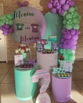 Cha Revelação Verde/Lilas - imagem 2