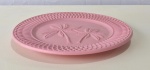 Prato Cerâmico Redondo Rosa - imagem 2