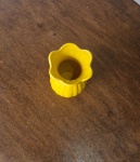 Vaso Cerâmico Amarelo M - imagem 2