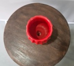 Vaso Cerâmico Vermelho M  - imagem 2