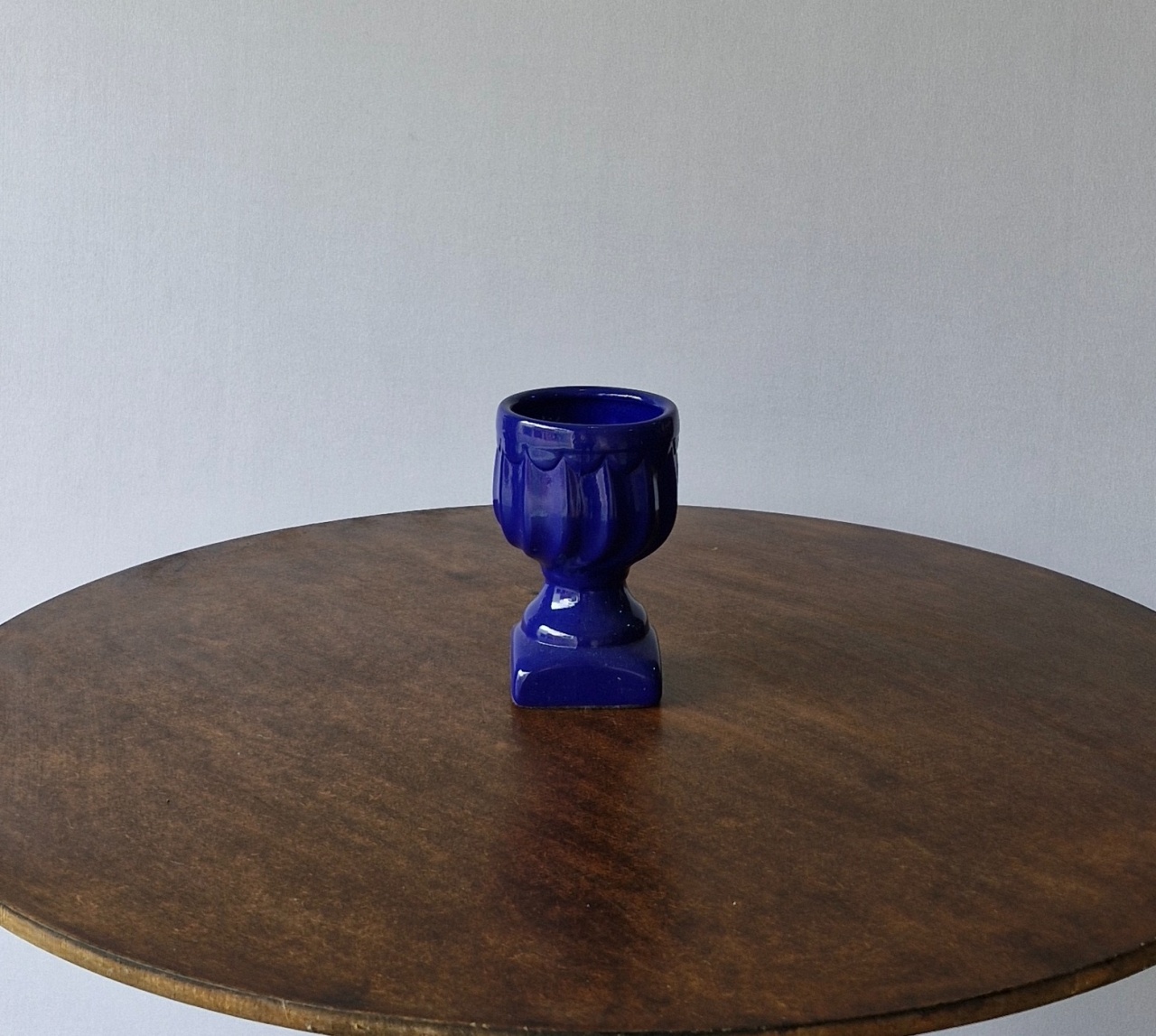 Vaso Cerâmica Azul Escuro P - BEMDEFESTA