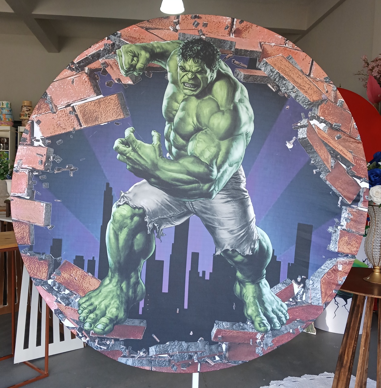 Painel Hulk 1,20Cm - BEMDEFESTA