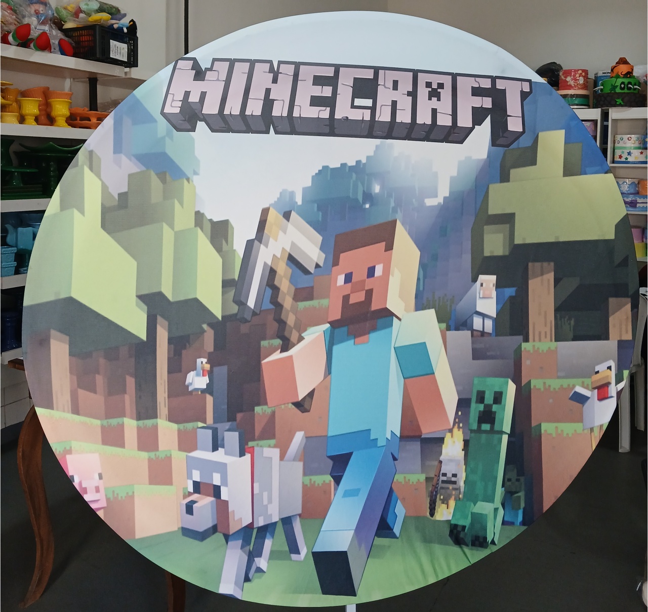 Painel Minicraft 1,20Cm - BEMDEFESTA