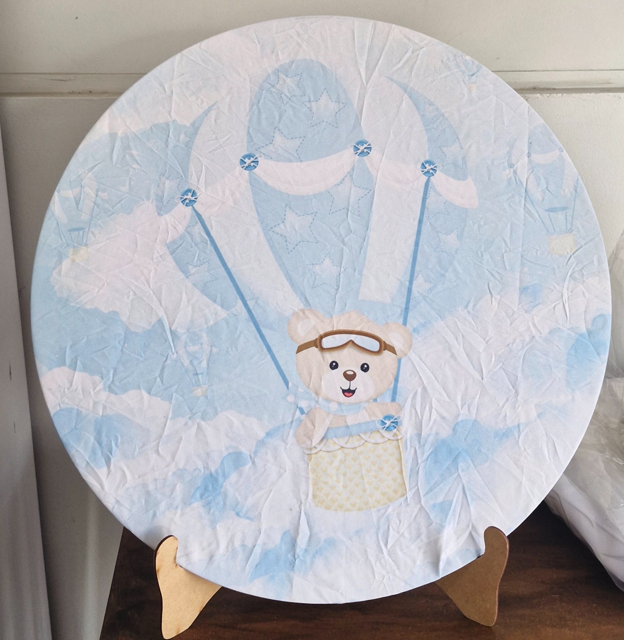 Mini Painel 50,Tema Urso Baloeiro - BEMDEFESTA