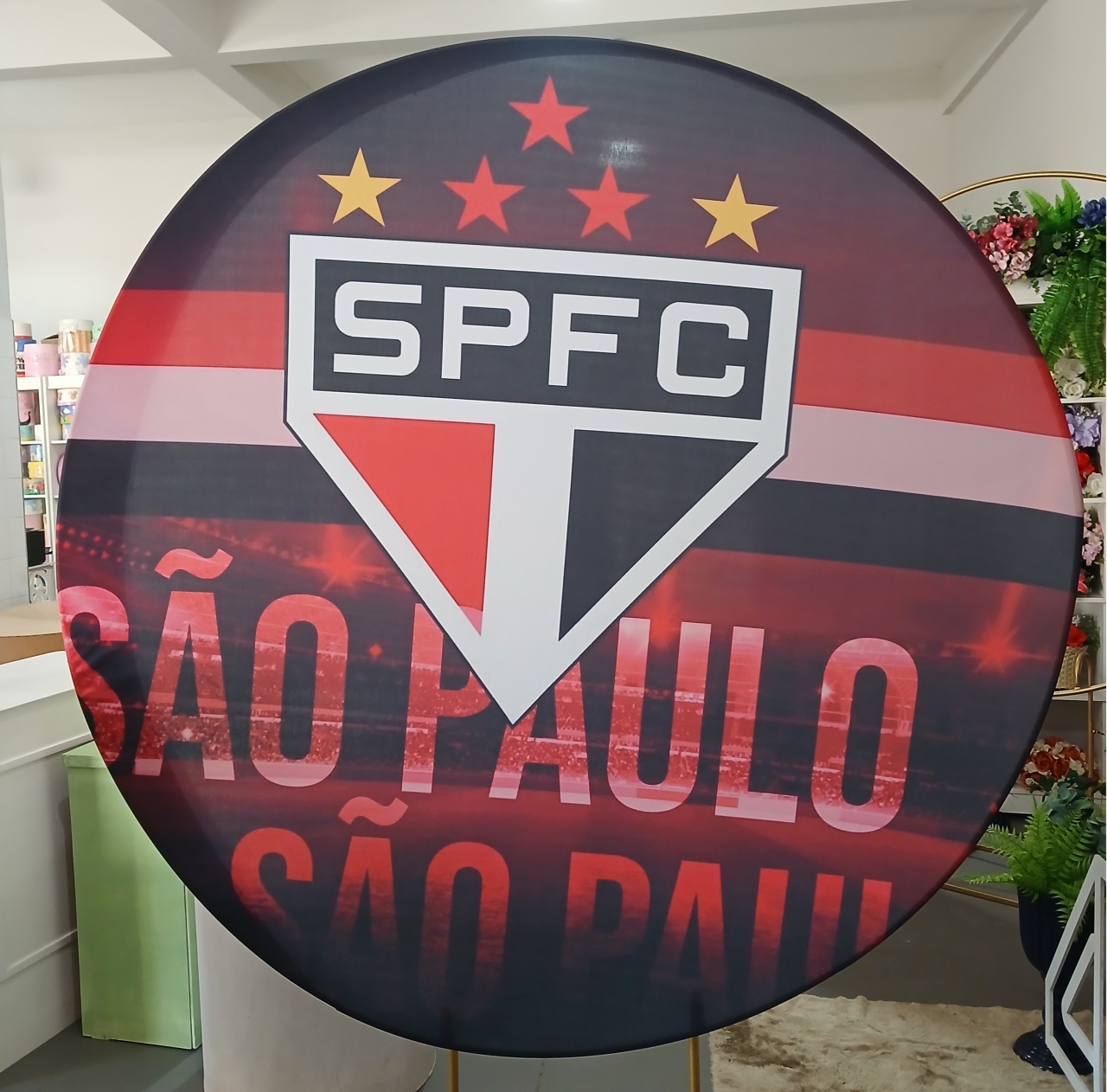 Painel São Paulo Vermelho (1,50) - BEMDEFESTA