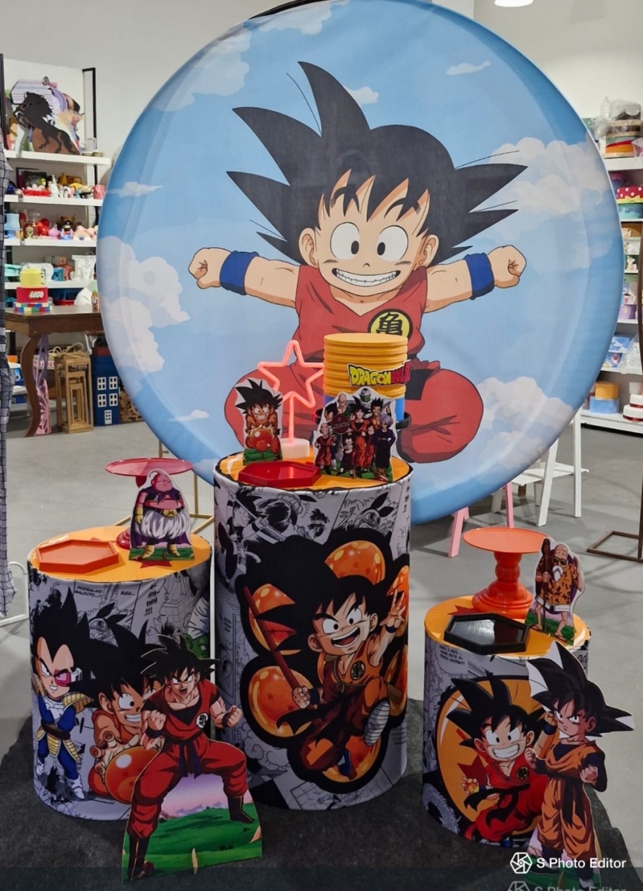 Goku Baby Kit Bemnafesta - BEMDEFESTA
