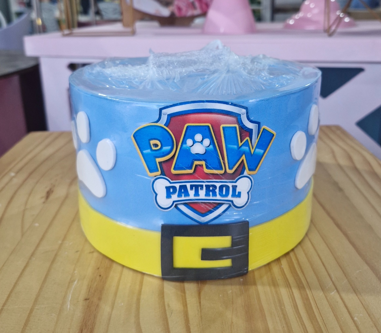 Bolo Fake Patrulha Canina Azul - BEMDEFESTA