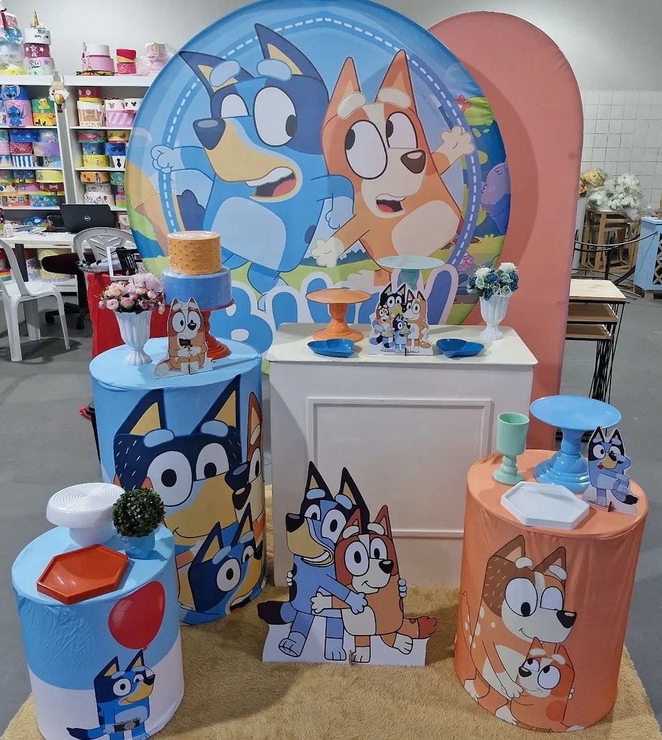 Bluey Irmãos Bemcompleto - BEMDEFESTA