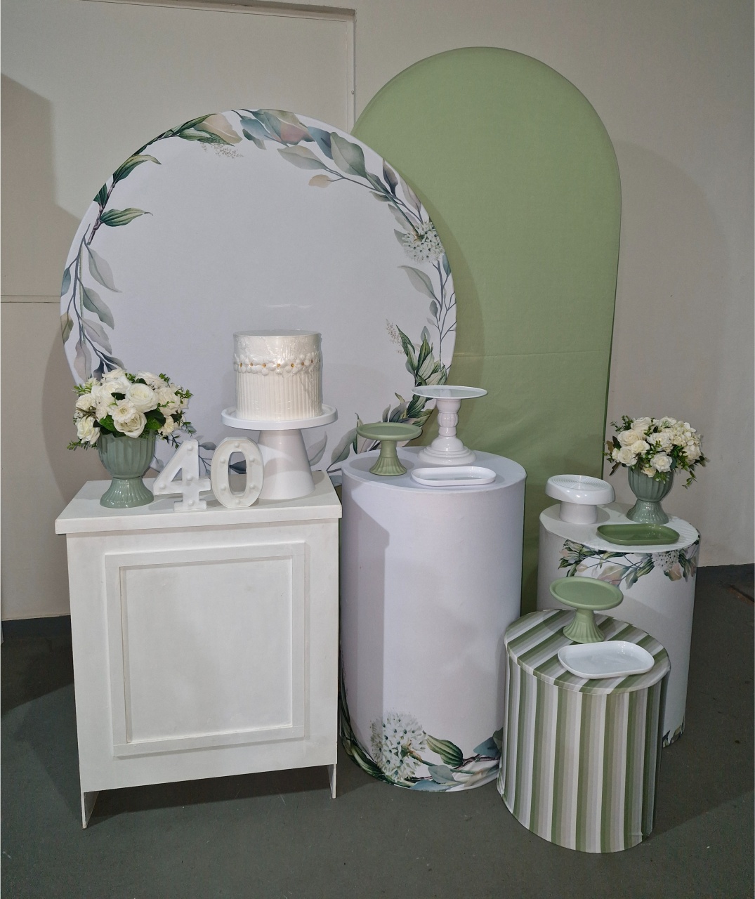 Kit Adulto Verde (Mesa+2Aros) - BEMDEFESTA
