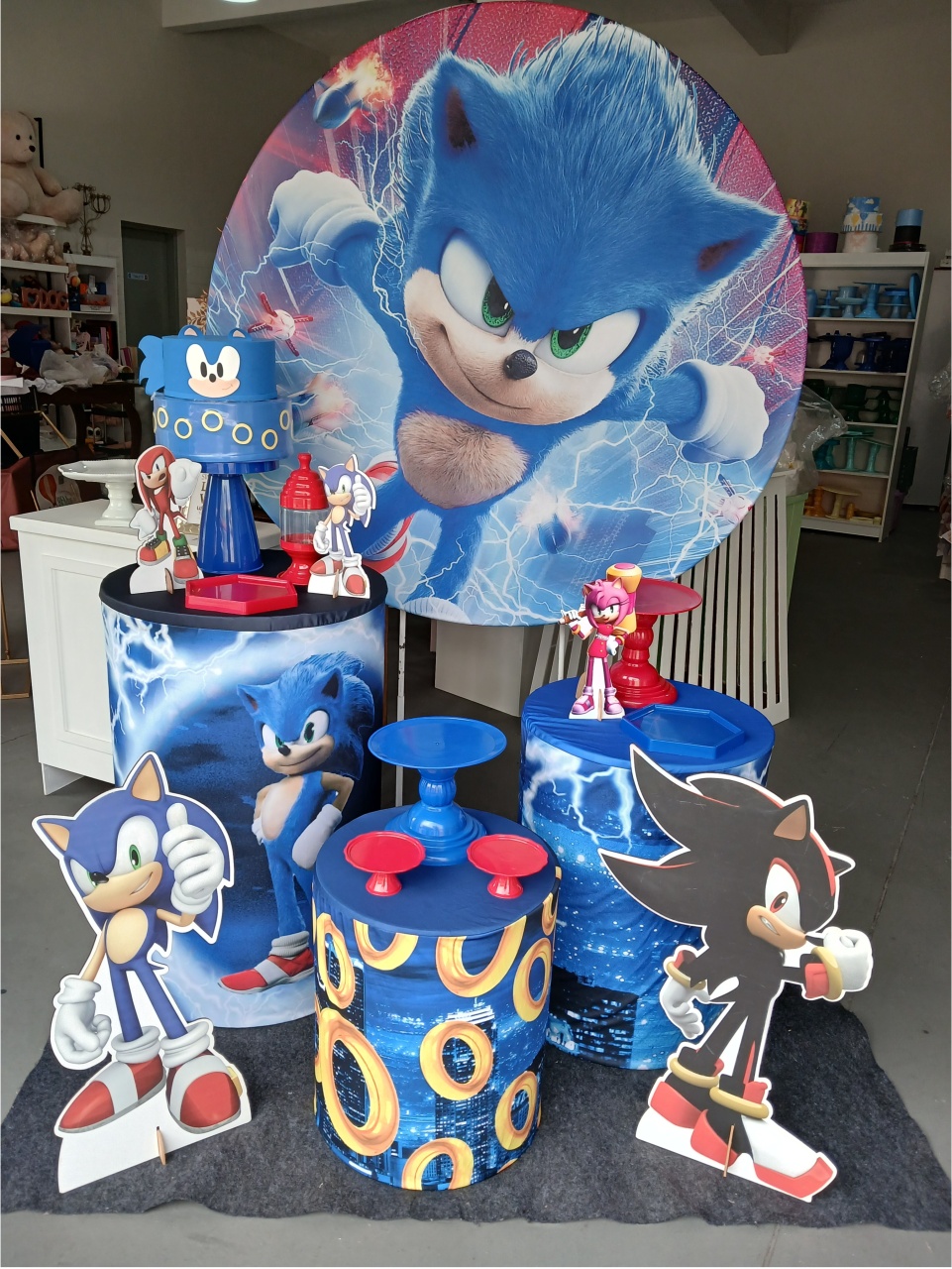 Kit Sonic Azul - BEMDEFESTA
