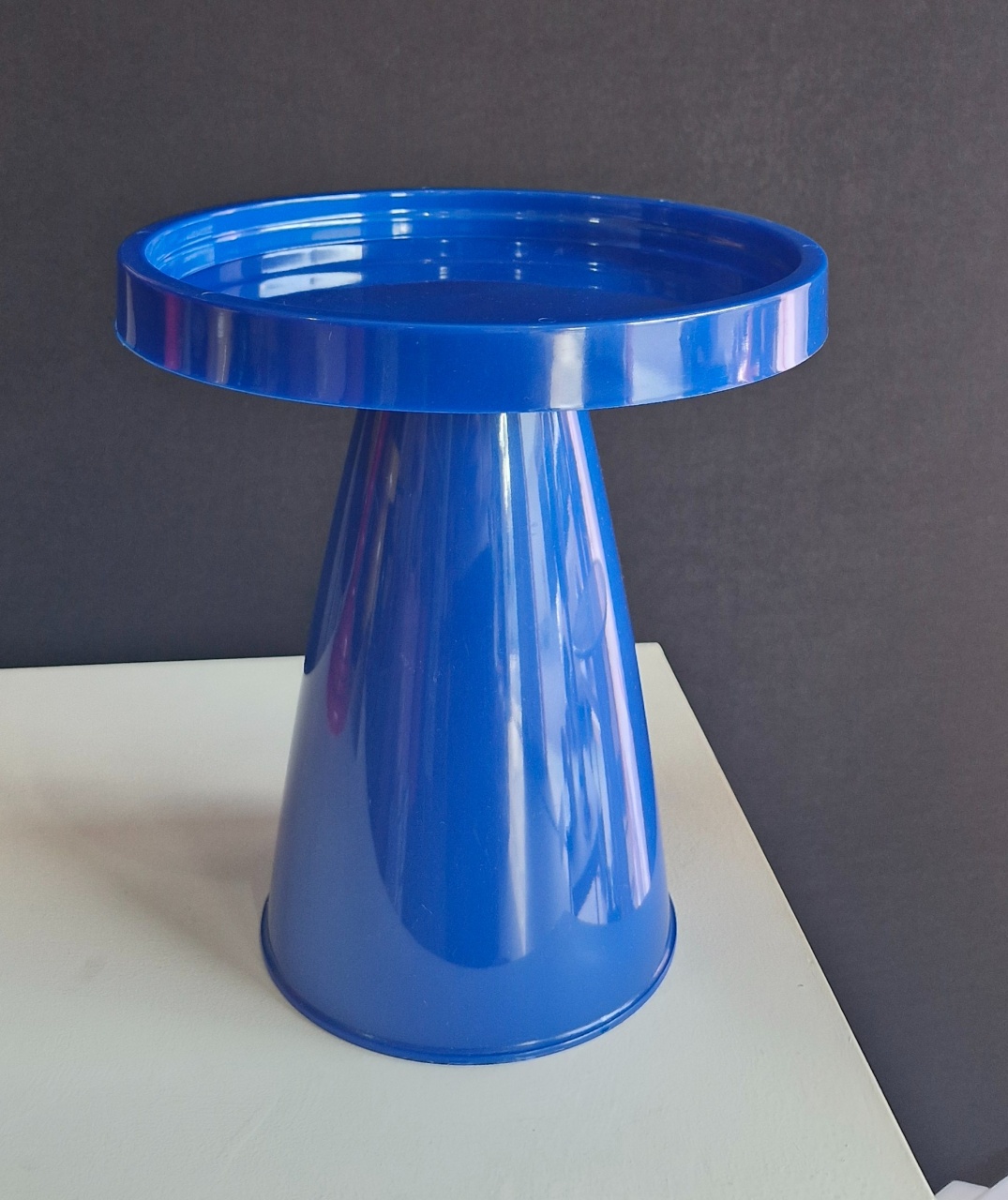 Boleira Plástico Alto Azul M - BEMDEFESTA