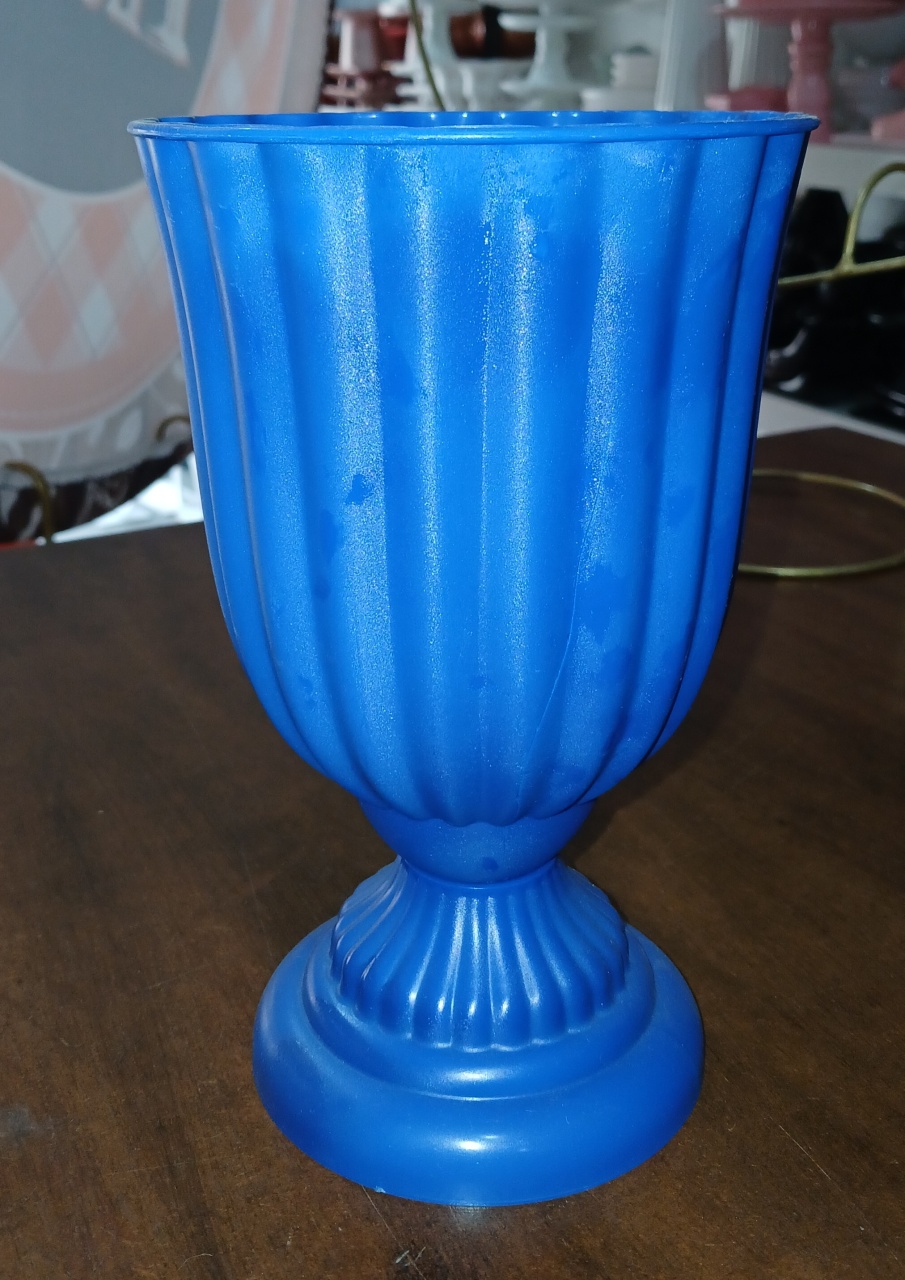 Vaso Plastico Azul Escuro M - BEMDEFESTA