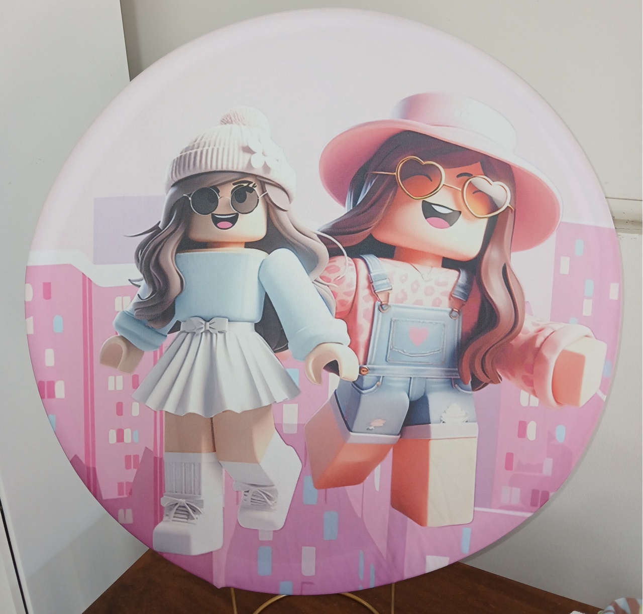 Mini Painel 50 Cm Lego Menina - BEMDEFESTA