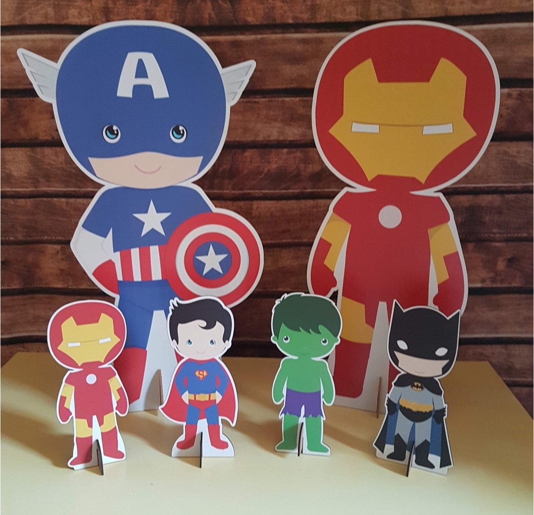 Kit Heróis Cute - BEMDEFESTA