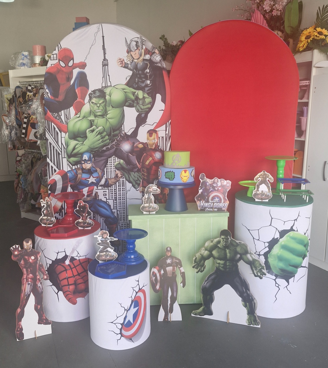 Avangers Completo 2 Aros Romanos - BEMDEFESTA