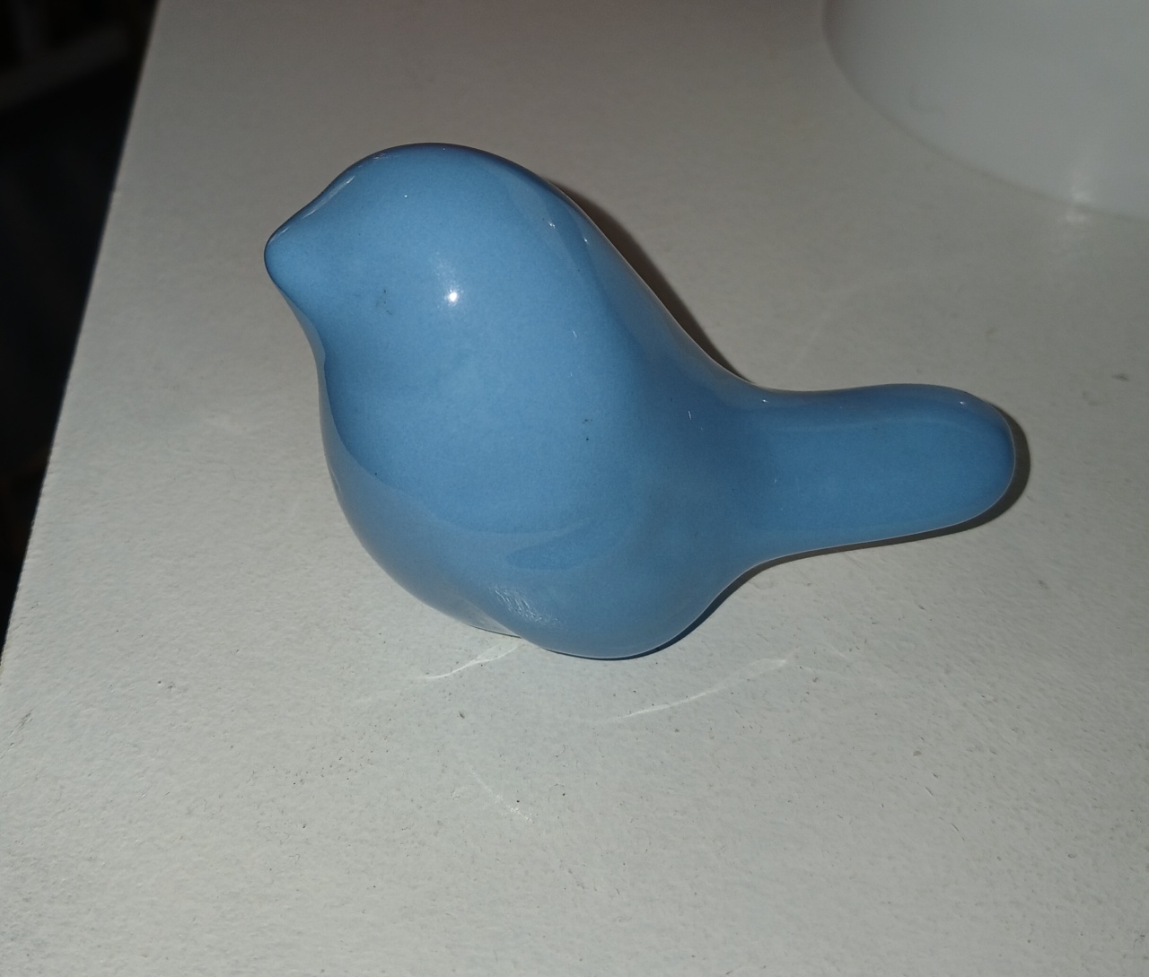 Passarinho Azul Cerâmico - BEMDEFESTA