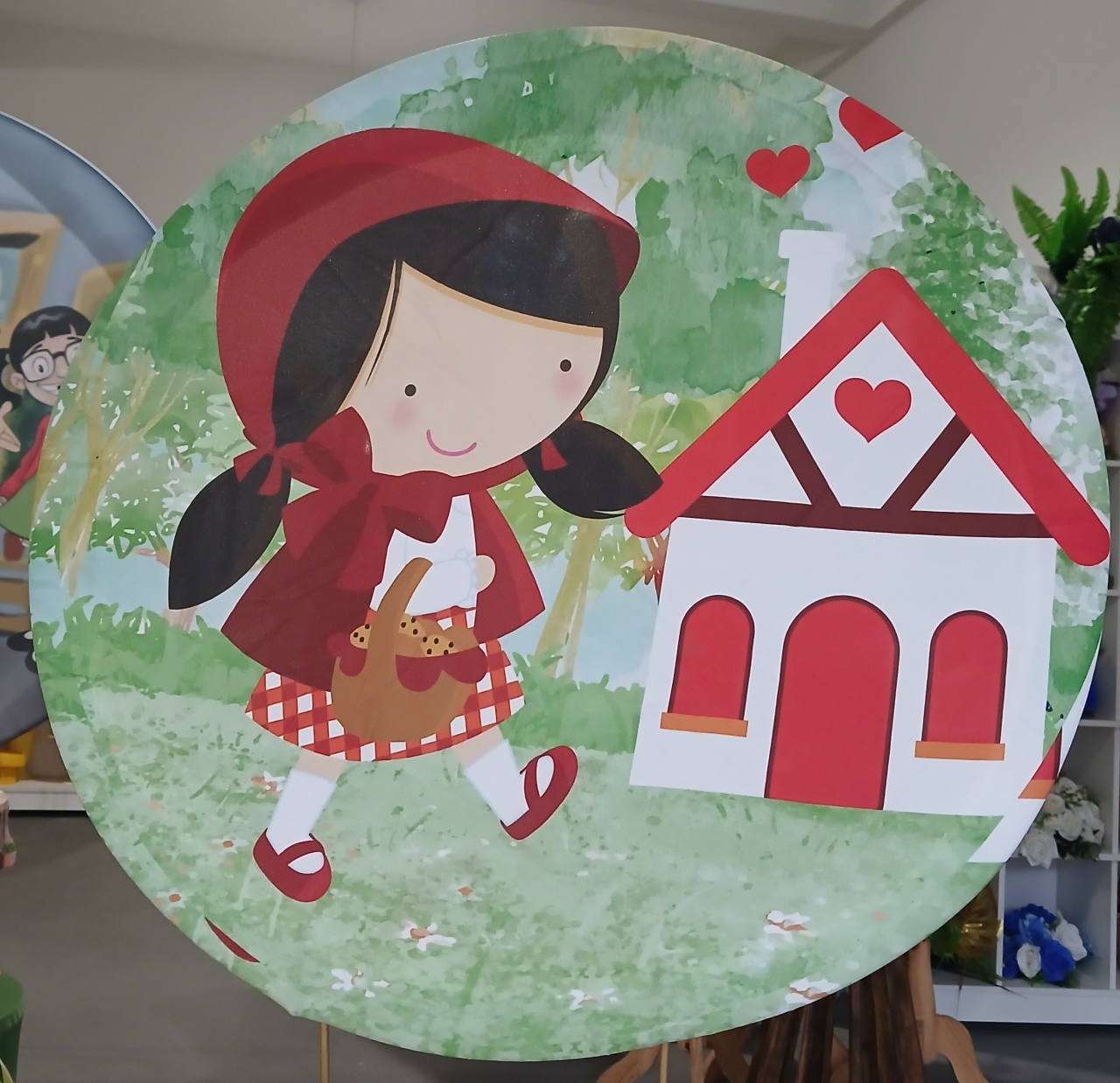 Mini Painel Chapéuzinho Vermelho - BEMDEFESTA