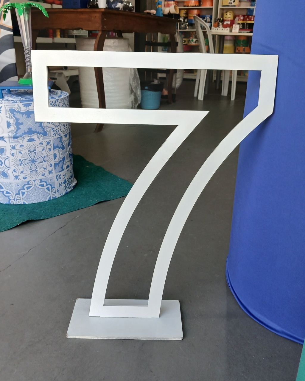 Numero 7 Mdf - BEMDEFESTA