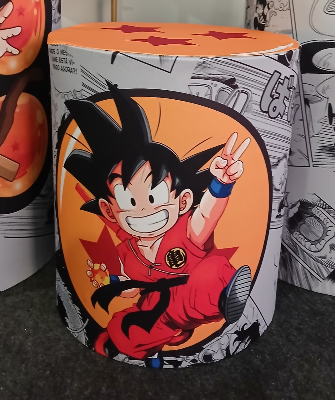 Capa Para Cilindro Goku Baby P - BEMDEFESTA
