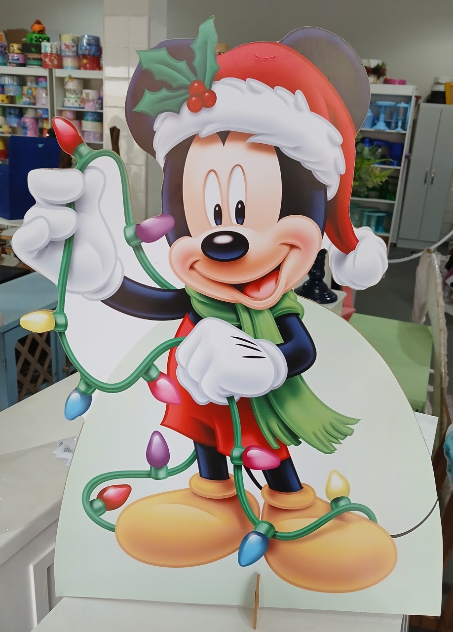 Display Chao Mickey Natal - BEMDEFESTA