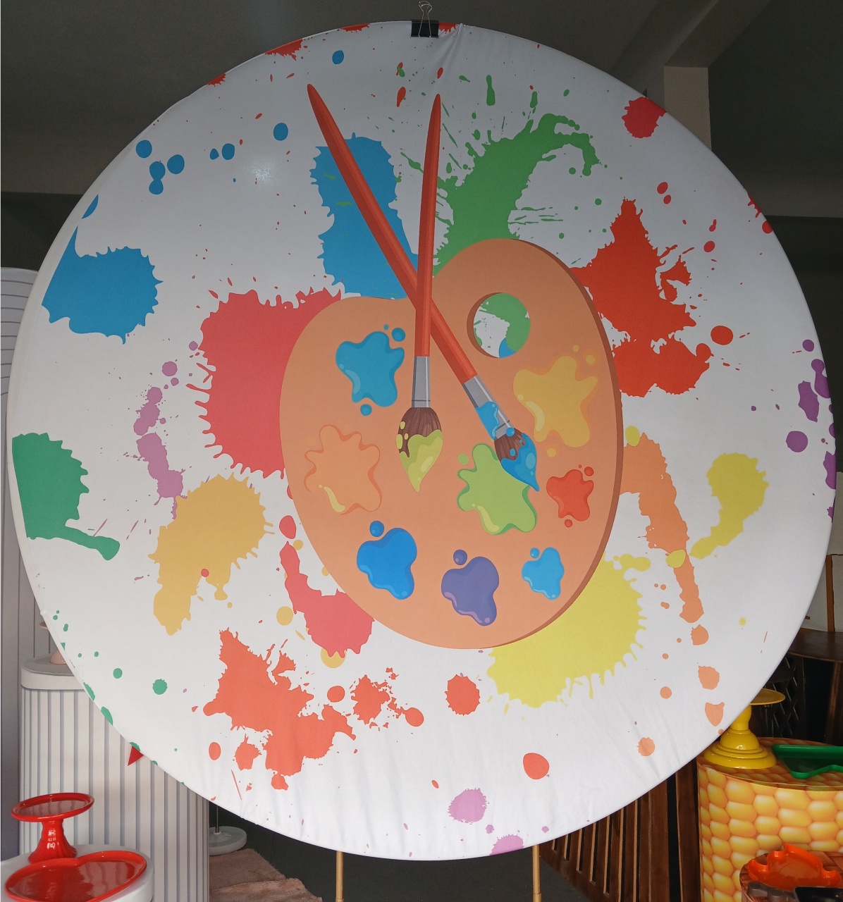 Painel Aquarela 1,50Cm - BEMDEFESTA