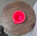Vaso Cerâmico Rosa Neon M - imagem 2