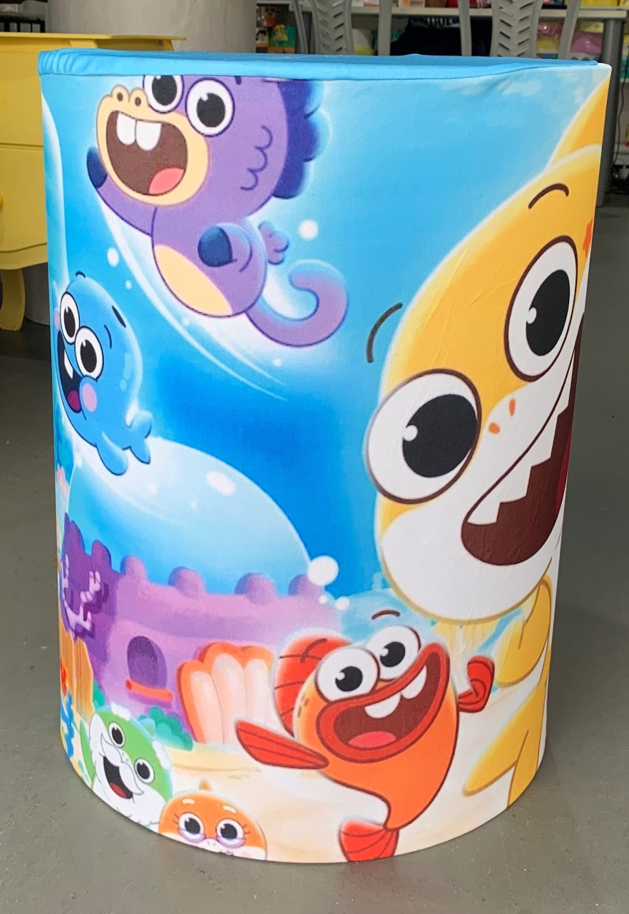Capa Baby Shark M - BEMDEFESTA