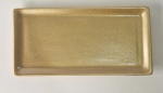 Prato Cerâmico Dourado  - imagem 1