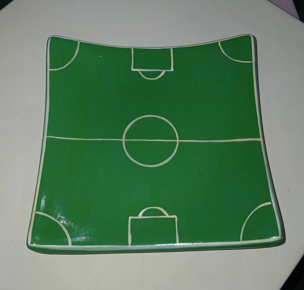 Prato Cerâmico de Futebol  - BEMDEFESTA