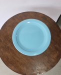 Boleira Cerâmica Redonda Azul Claro Gg - imagem 2