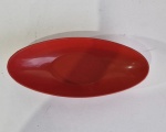 Prato Plástico Barquinha Vermelho - imagem 2