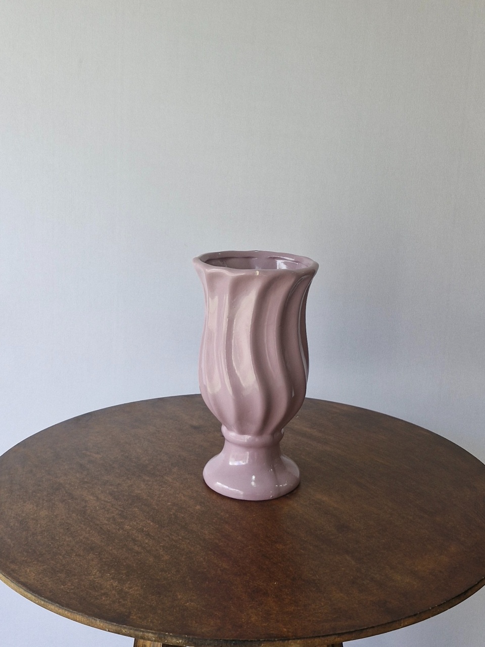 Vaso Cerâmico Lilás Gg - BEMDEFESTA