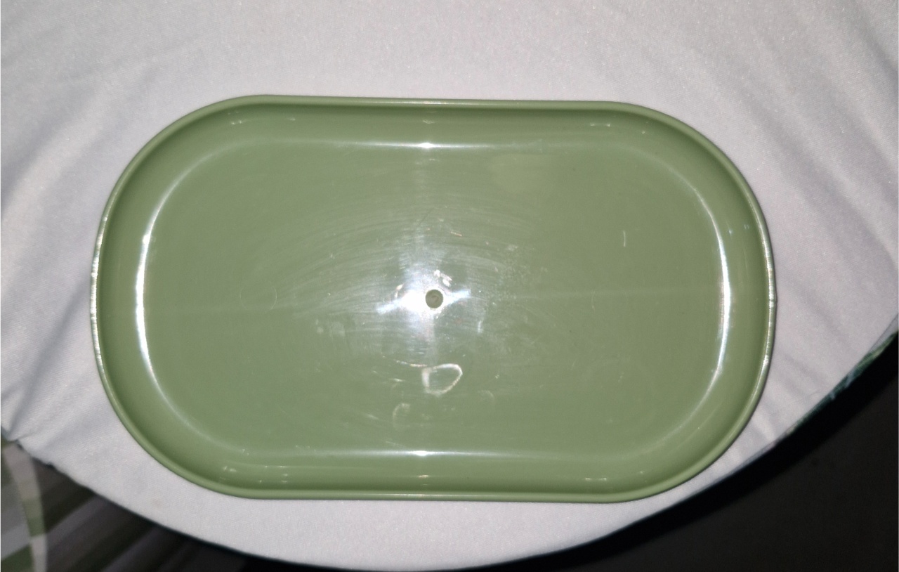 Prato Plástico Verde Oval 2 - BEMDEFESTA