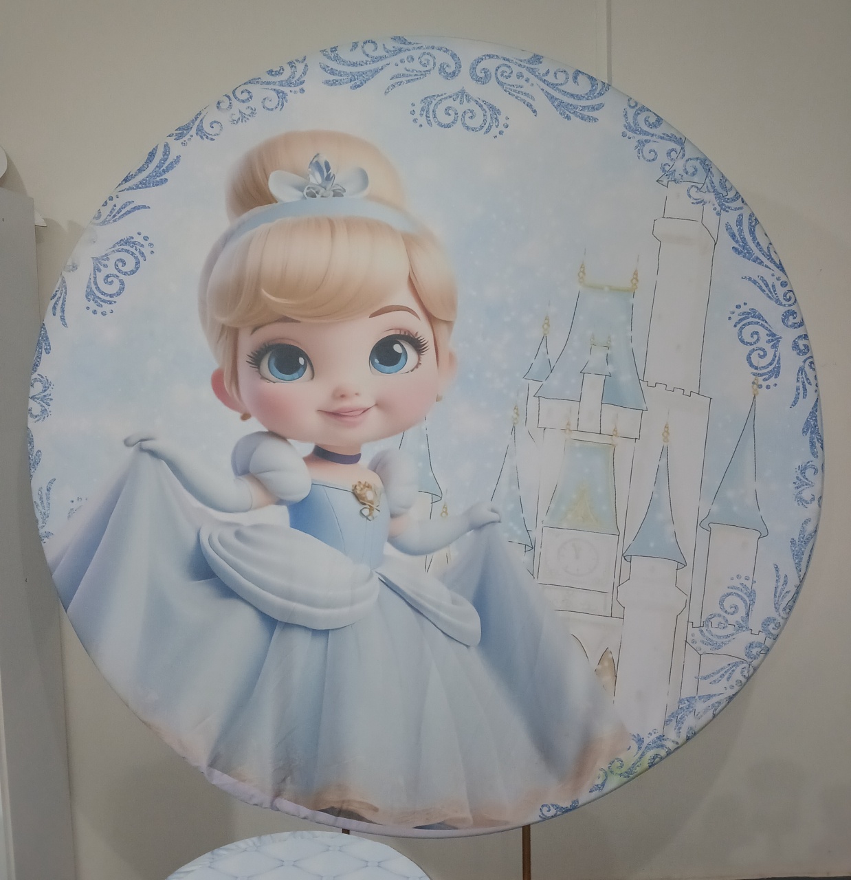 Painel Cinderela (Baby) 150Cm - BEMDEFESTA