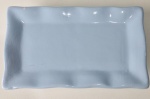 Prato Cerâmico Com Pés Azul Claro  - imagem 2