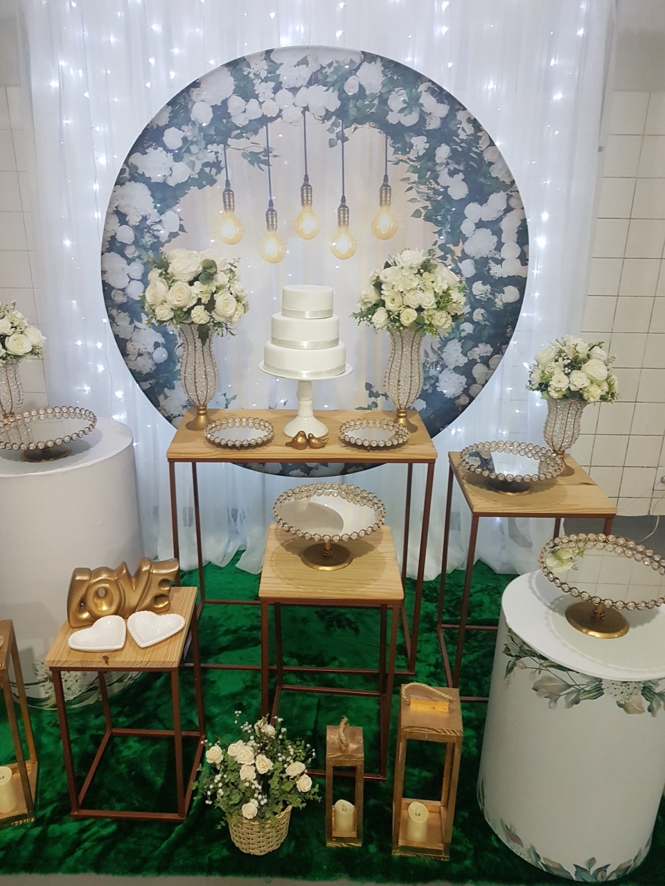 Casamento Luxo 7 Mesas - BEMDEFESTA