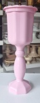 Vaso Plastico Rosa M  - imagem 1