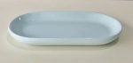 Prato Cerâmico Azul Claro Oval    - imagem 1