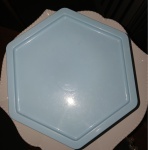 Boleira Plástico Azul (Quadrado) - imagem 2
