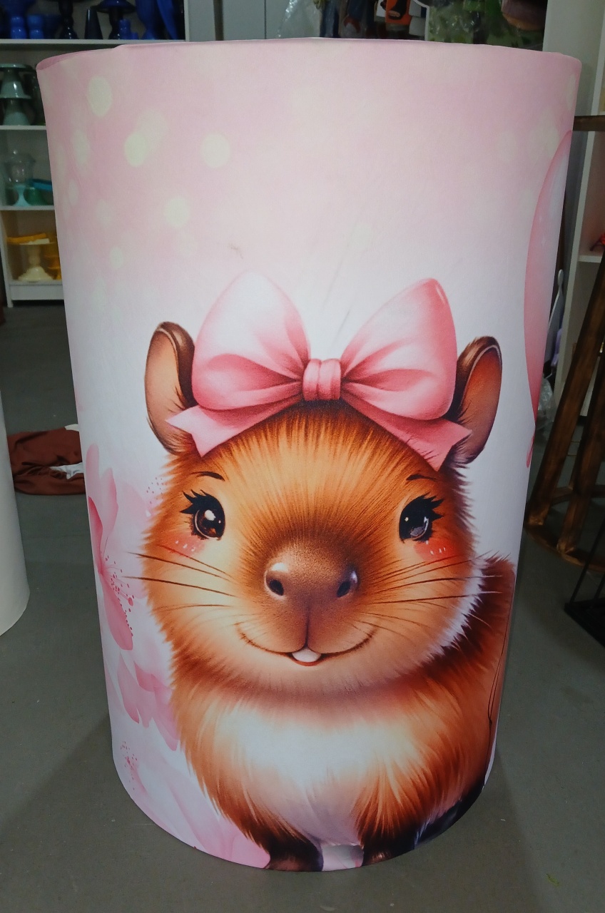 Capa Capivara Rosa G - BEMDEFESTA