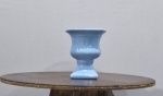 Vaso Cerâmica Grego Azul Celeste P - imagem 1