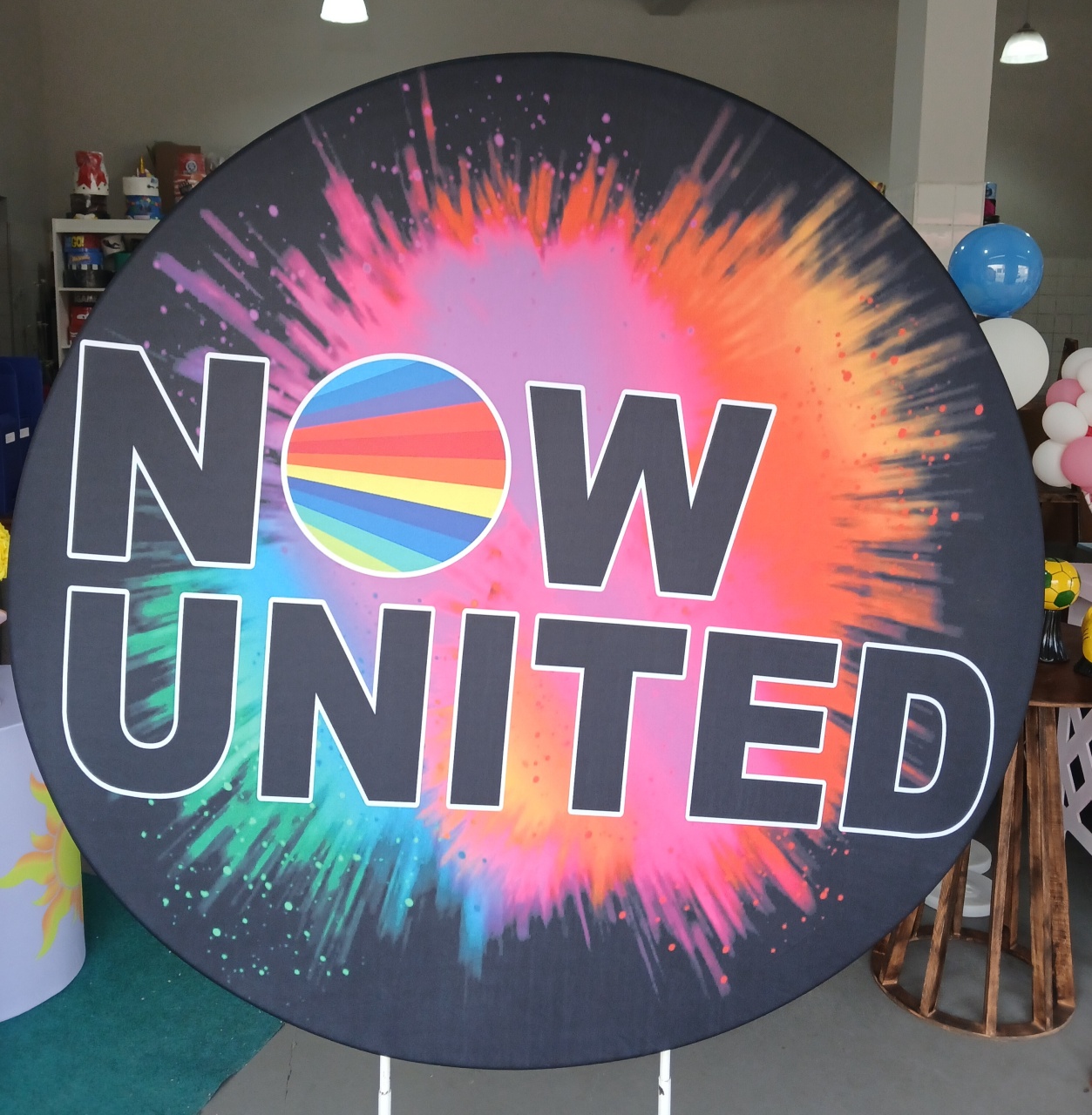 Painel Now United (1,20) - BEMDEFESTA