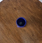Vaso Cerâmica Azul Escuro P - imagem 2
